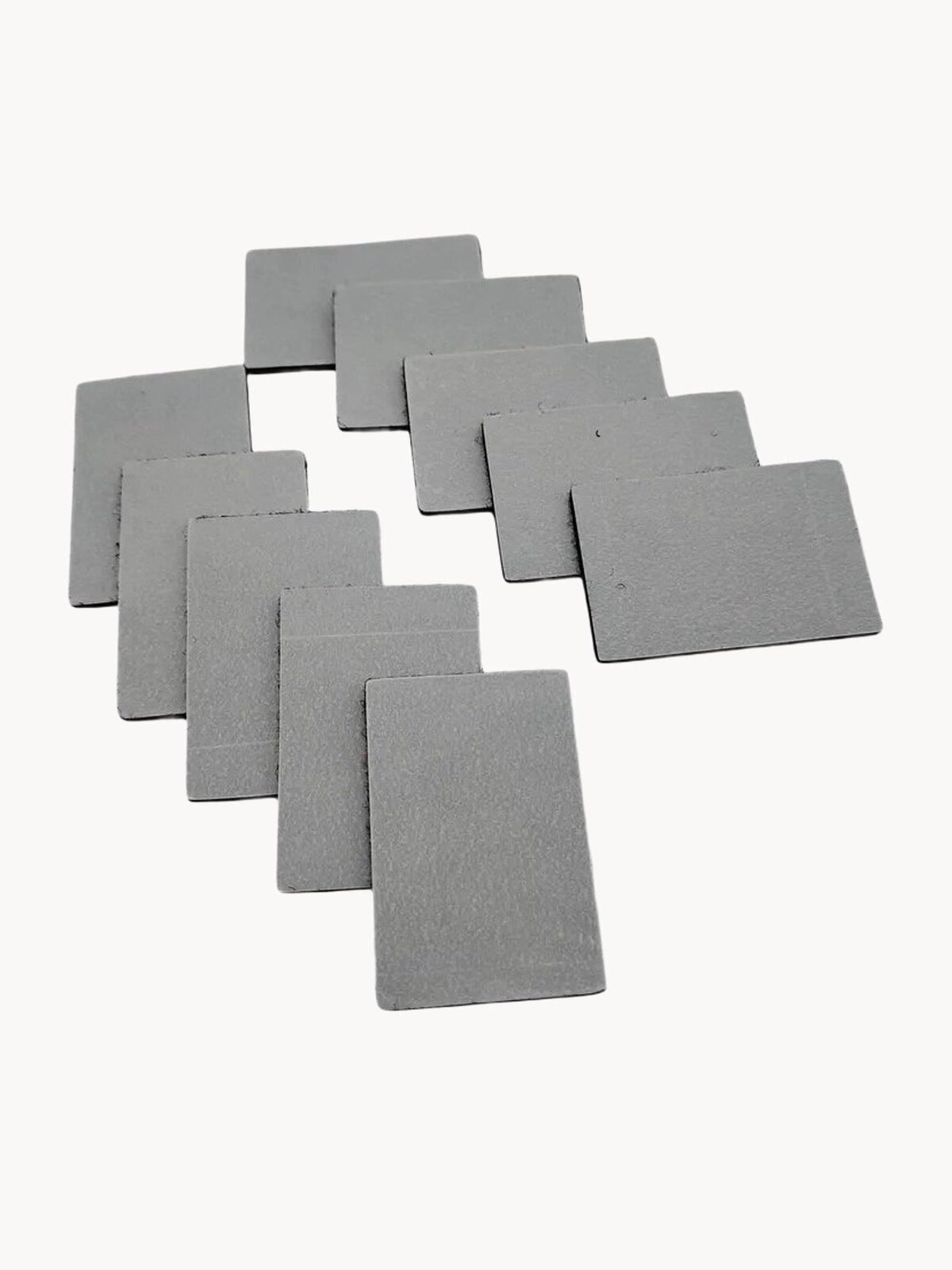 Липучки самоклеящиеся фиксаторы для ковриков набор 10 пар черные