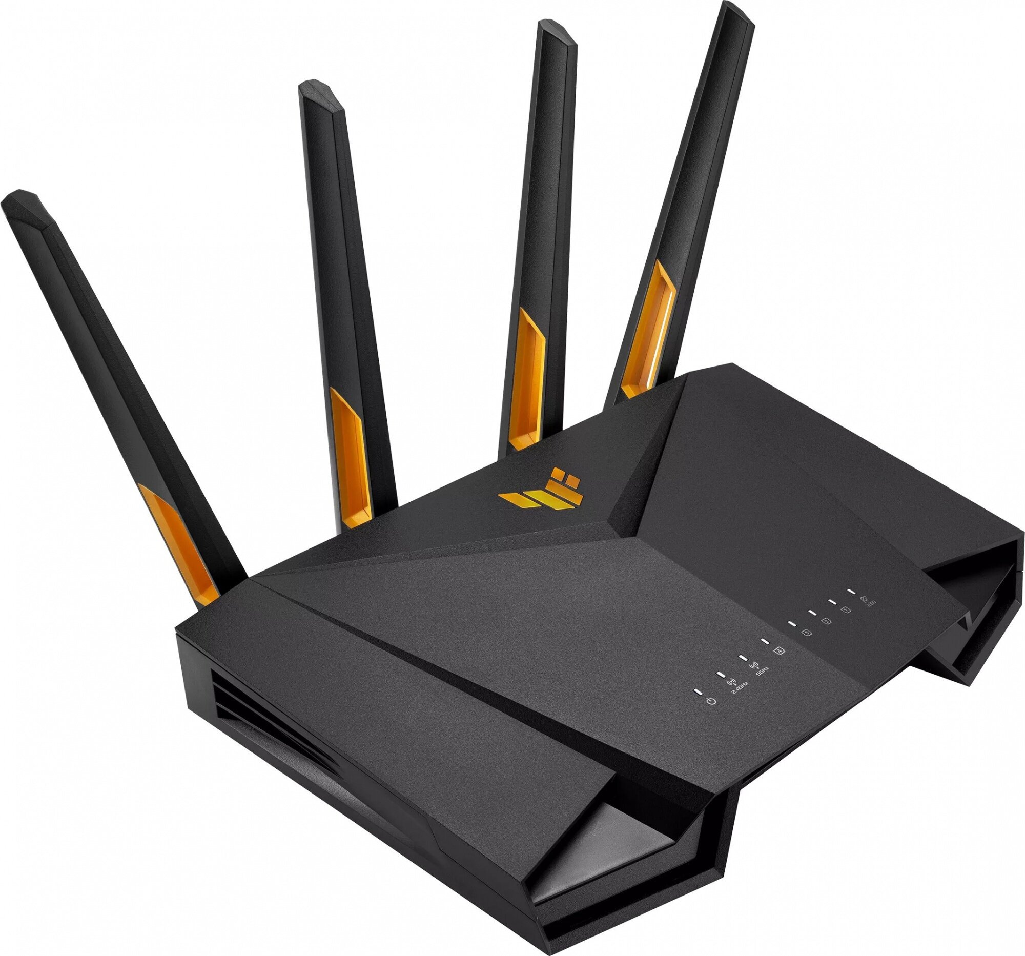 Роутер беспроводной Asus TUF-AX4200 AX4200 10/100/1000/2500BASE-TX/4G ready черный