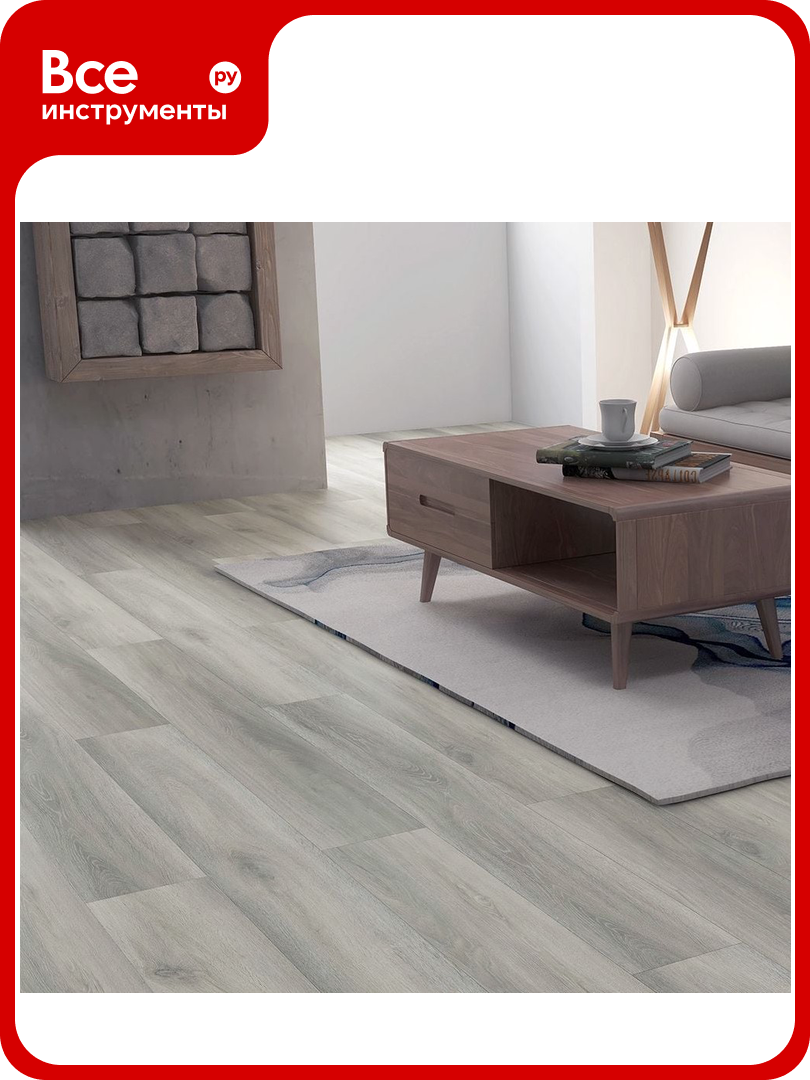 Виниловый пол с подложкой Lamiwood QUARTZWOOD (Дуб Бродвей; класс 43; 5 мм; микрофаска; площадь упаковки 224 кв. м) Q-14