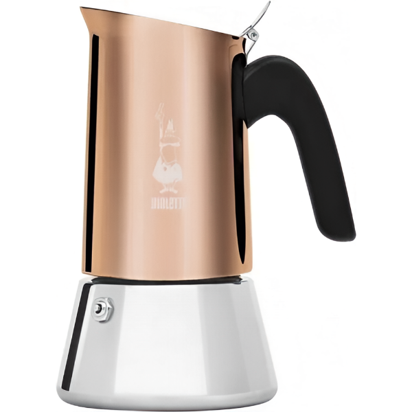 Гейзерная кофеварка Bialetti New Venus Rame Induzione 6 чашек 7285