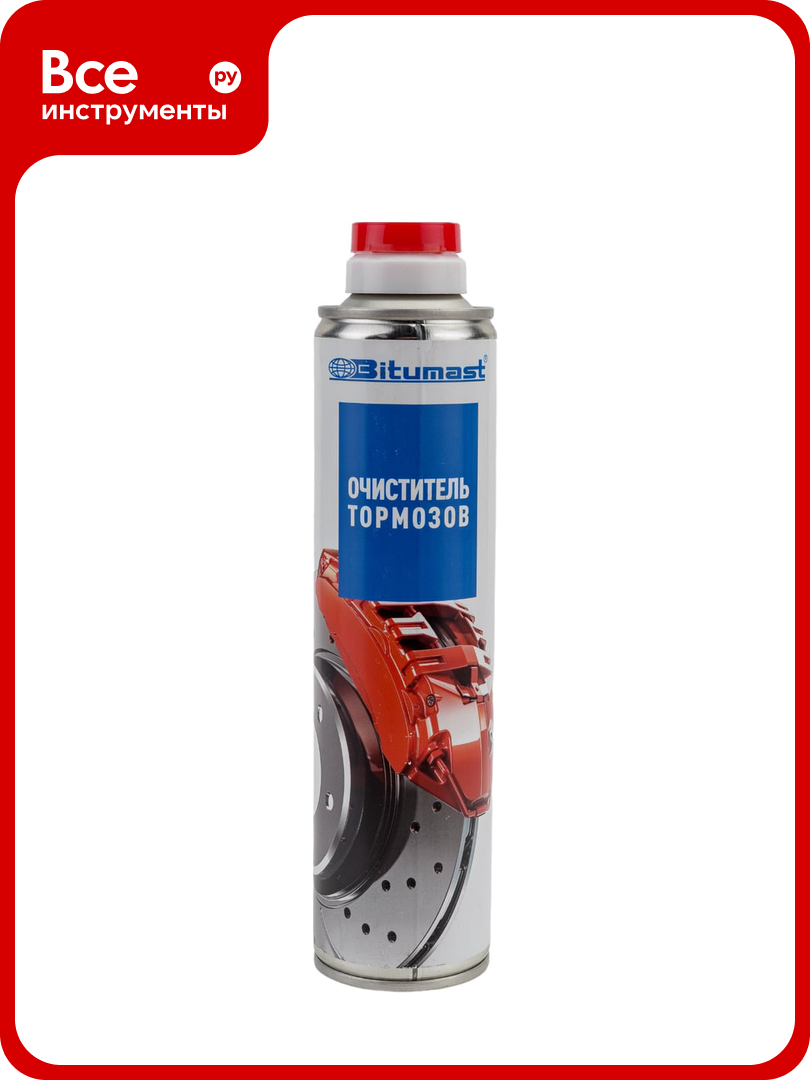 Очиститель тормозов Bitumast 400 мл аэрозоль 4607952905825