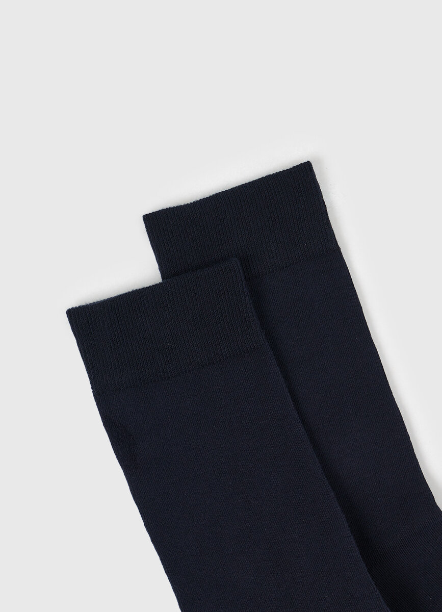 Носки O'STIN, комплект, 3 пары, размер 26-27, черно-синий — фото 1