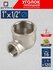 Уголок 1"x1/2" переходной для трубы внутренняя резьба CTM, CRRL01...