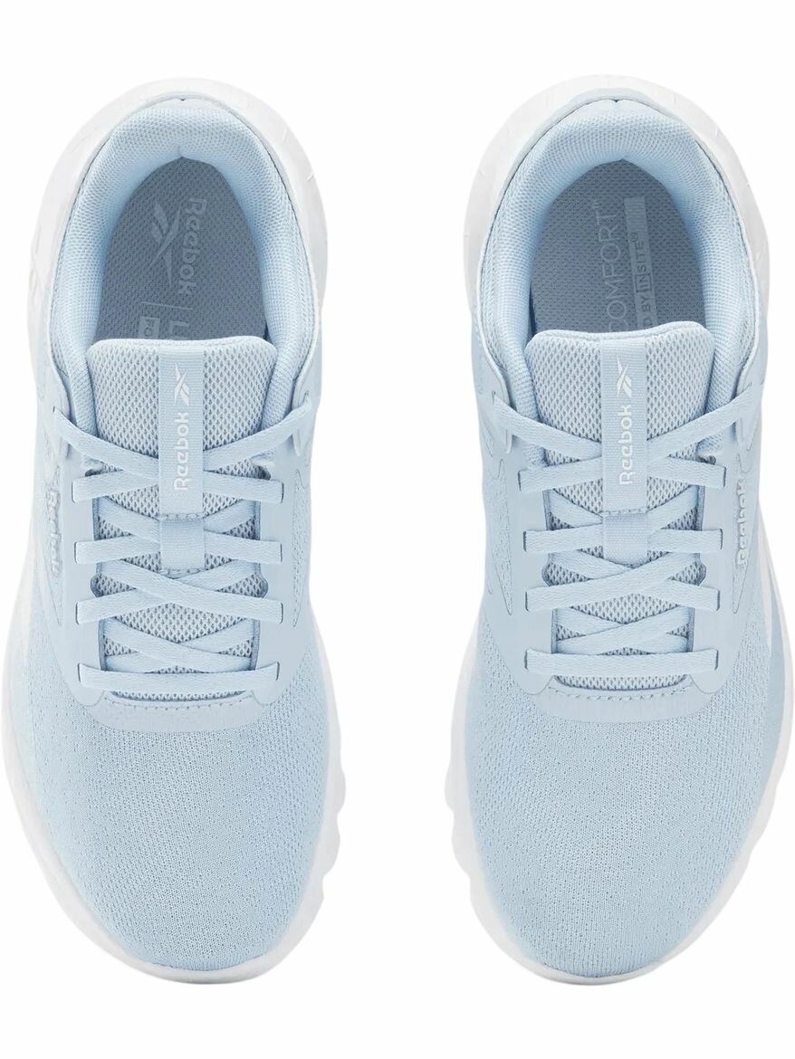 Кроссовки Reebok Flex Point Trainer W, полнота F, размер 7,5 US, голубой, бежевый, белый — фото 1