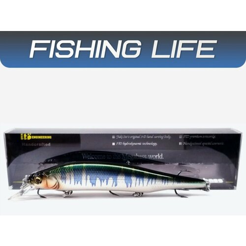 Воблер Megabass ITO SHINER 115SP (суспендер, 115мм, 14гр) - WAGIN HASU II
