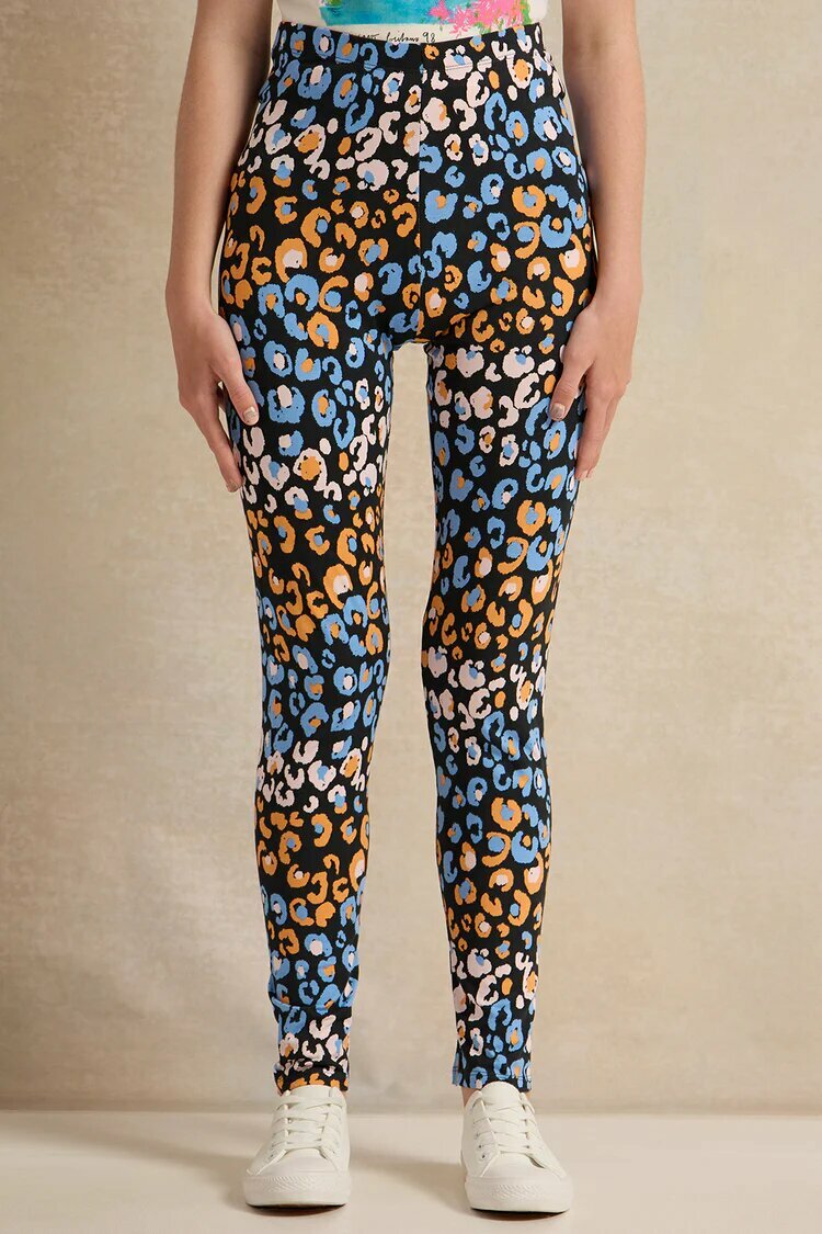 Легинсы REDTAG, размер 8-9 лет, мультиколор — фото 1