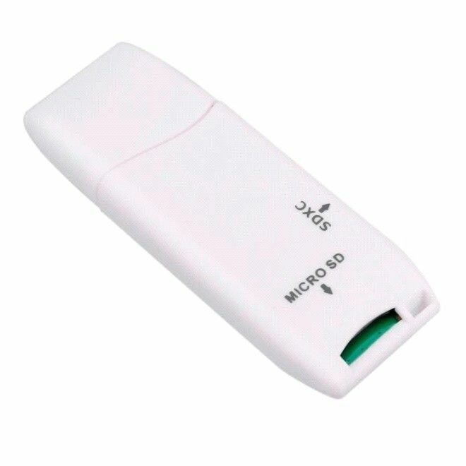 Картридер USB 3.0 SDHC/SDXC/microSD/T-Flash (ORIENT CR-017W) — фото 1