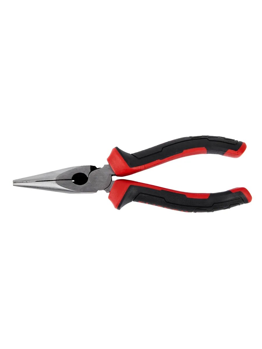 Длинногубцы ELITECH 120202 160 мм твёрдость 56-62 HRC красные