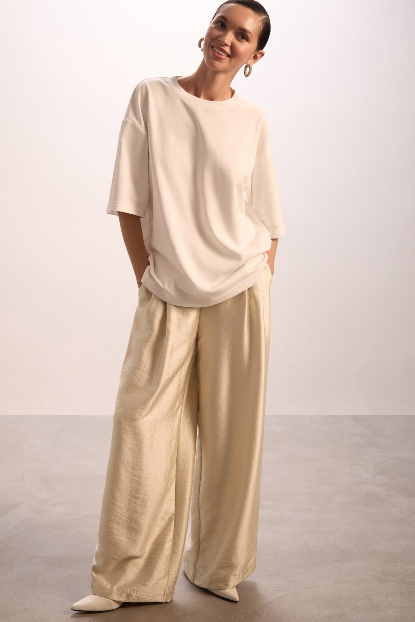 Брюки NEROlab, размер XS, шампань