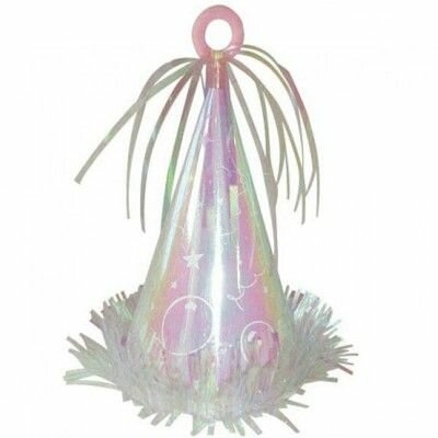 Грузик для воздушного шара AMSCAN "Колпак", цвет Перламутр, пластик, 170 г