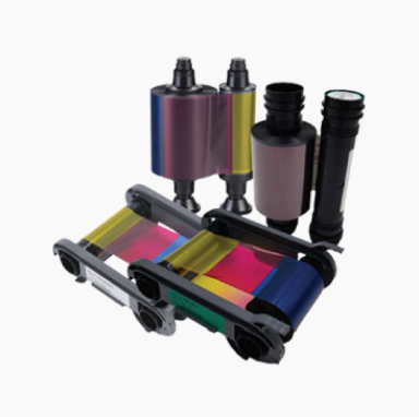 Цветная лента YMCKO для Evolis Primacy2, с защитным слоем, до 200–300 отпечатков