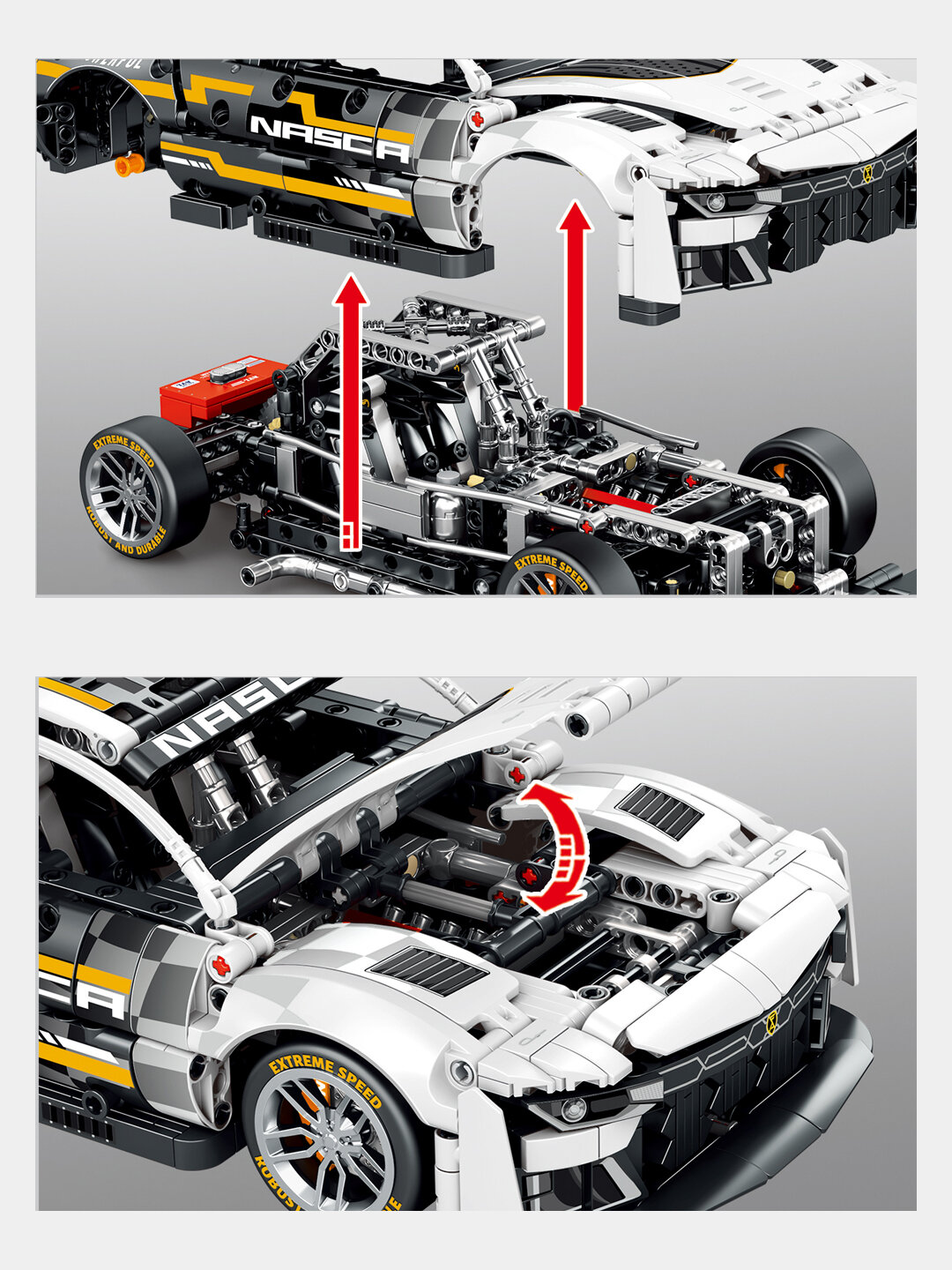 Конструкторский набор Techniaue 1:14 Chevrolet Camaro — фото 1