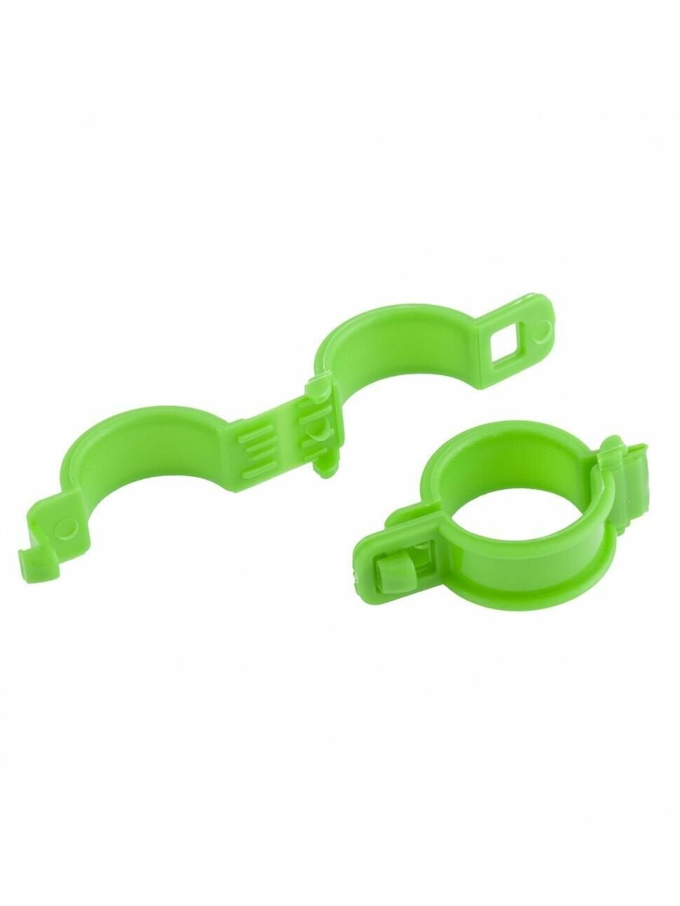 Клипсы для подвязки растений D 20 мм 20 шт в упаковке Palisad / Поддержка для комнатных и садовых цветов для растений для кустов 644255