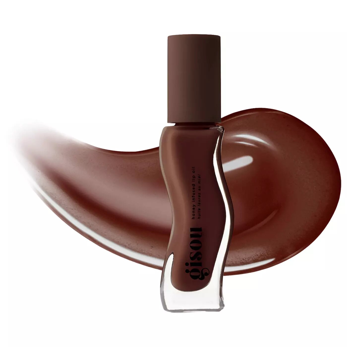 Масло для губ GISOU HONEY INFUSED LIP OIL оттенок MILKY MOCHA 8 МЛ, блеск
