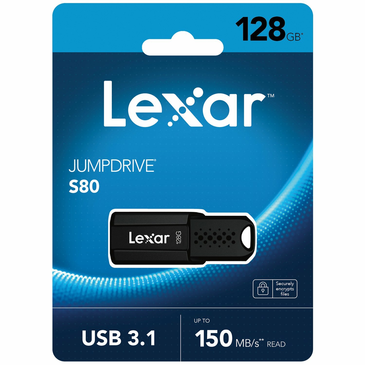 Флешка Lexar S80 Jumpdrive 128gb высококачественный USB-флеш-накопитель
