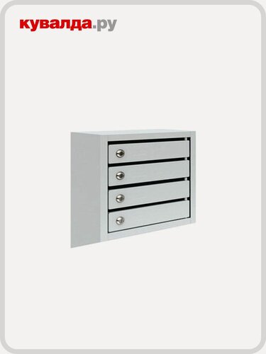 Изображение товара Почтовый ящик пакс ПМ-4 ящик