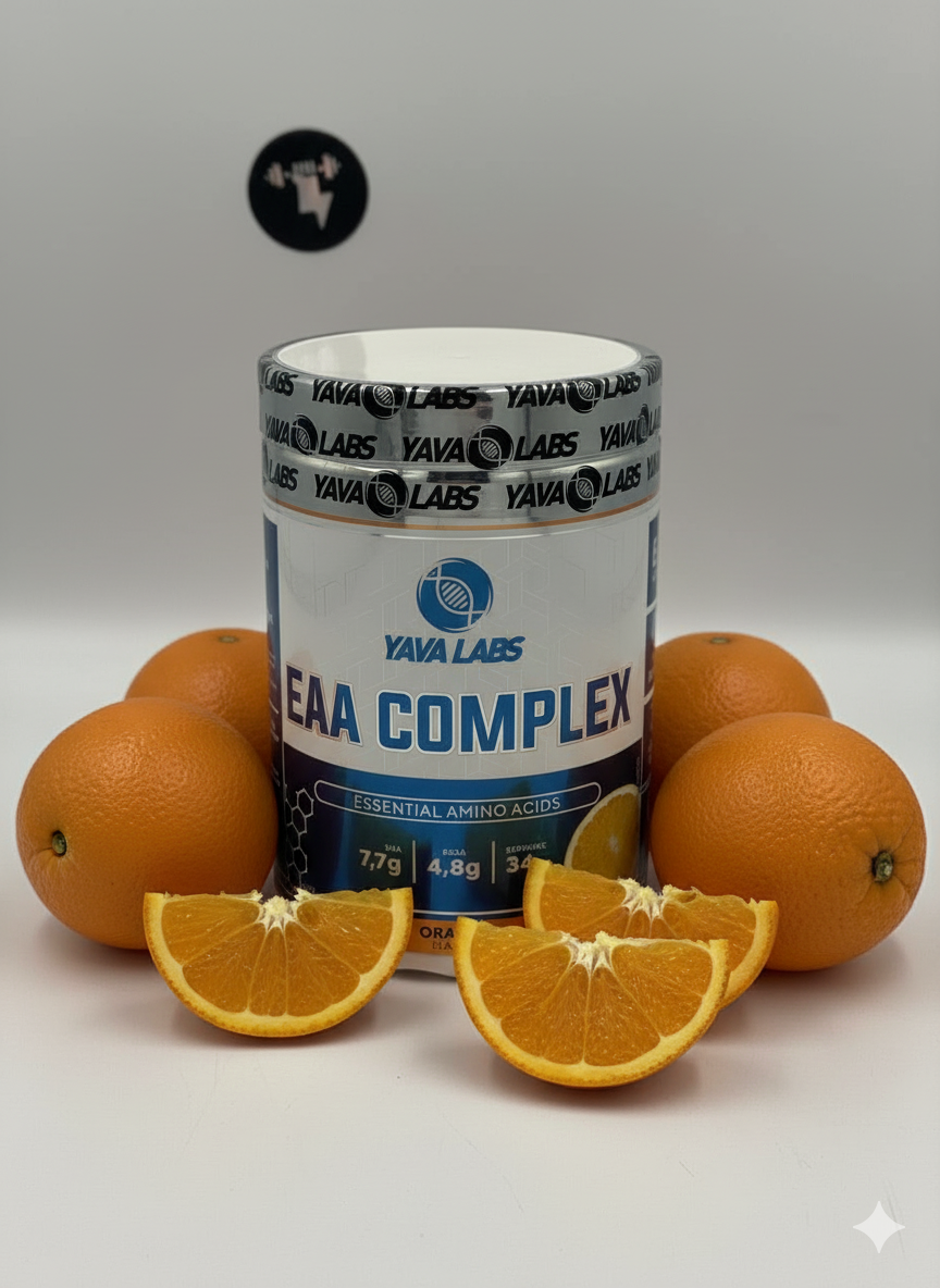 Аминокислоты Yava Labs "EAA Complex", 300 г, со вкусом Апельсин