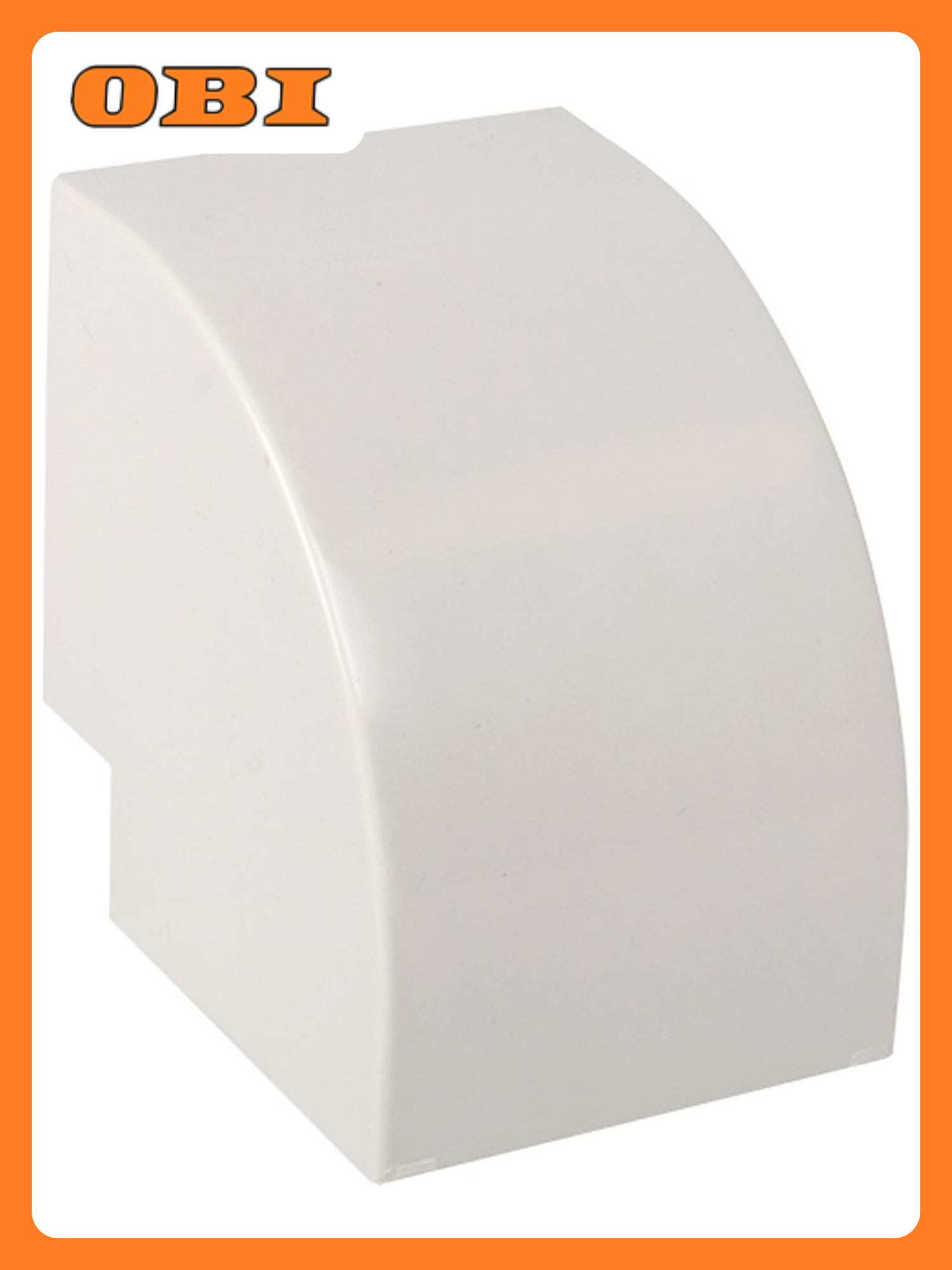 Внешний угол EKF PROxima для кабель-канала белый 60x60 мм