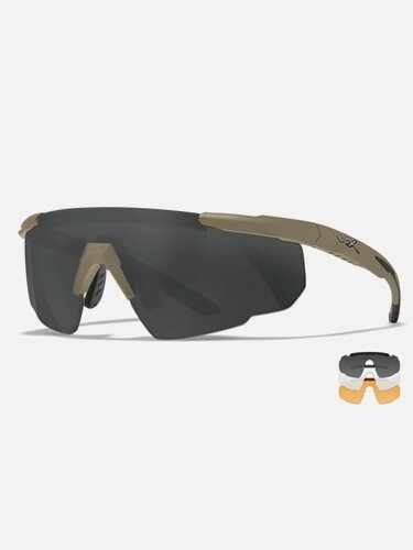 Изображение товара Wiley X Saber Advanced 308T Tan 3 Lens Баллистические очки