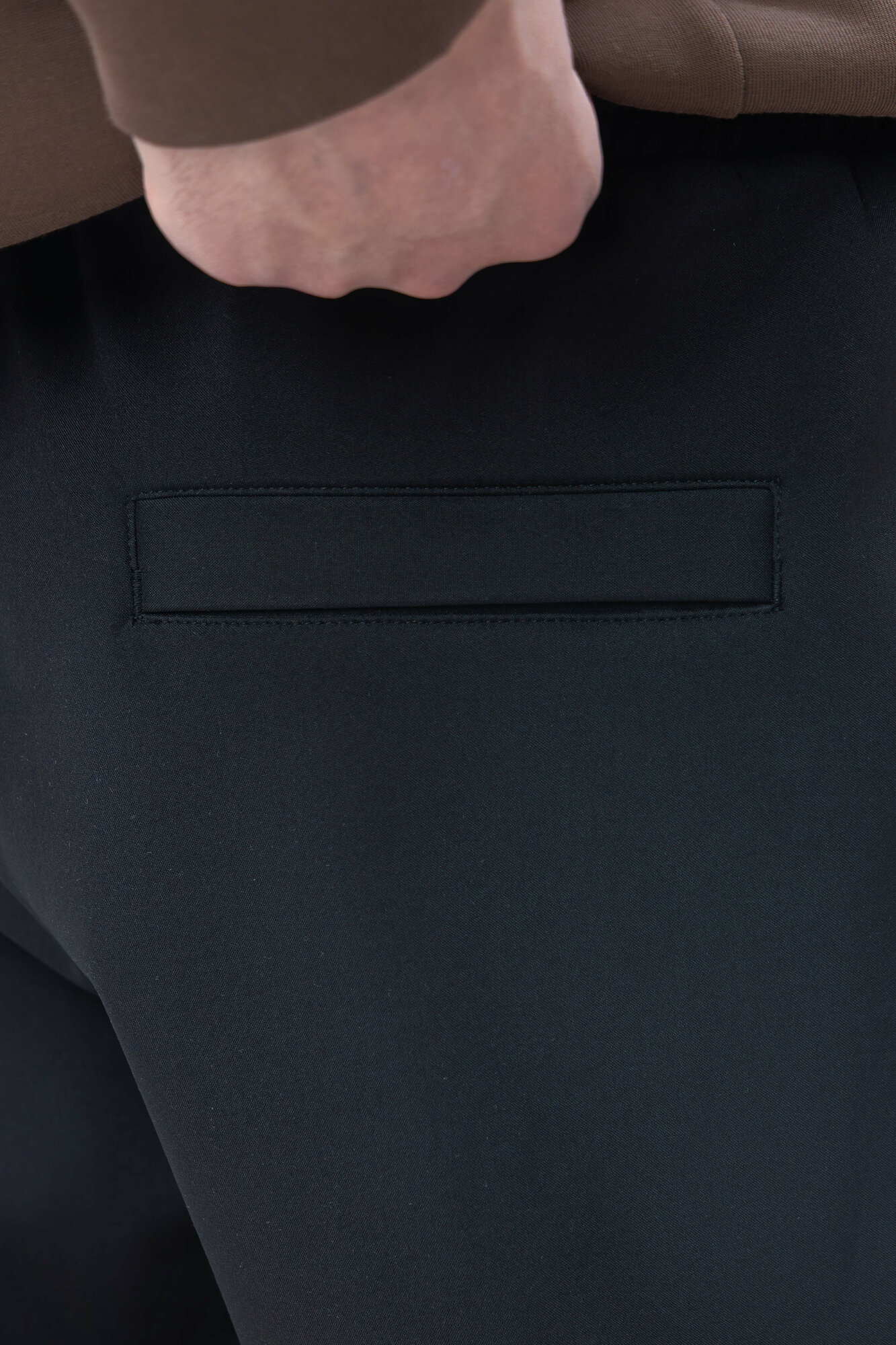 Брюки джоггеры TERRA PRO, размер 33, black — фото 1