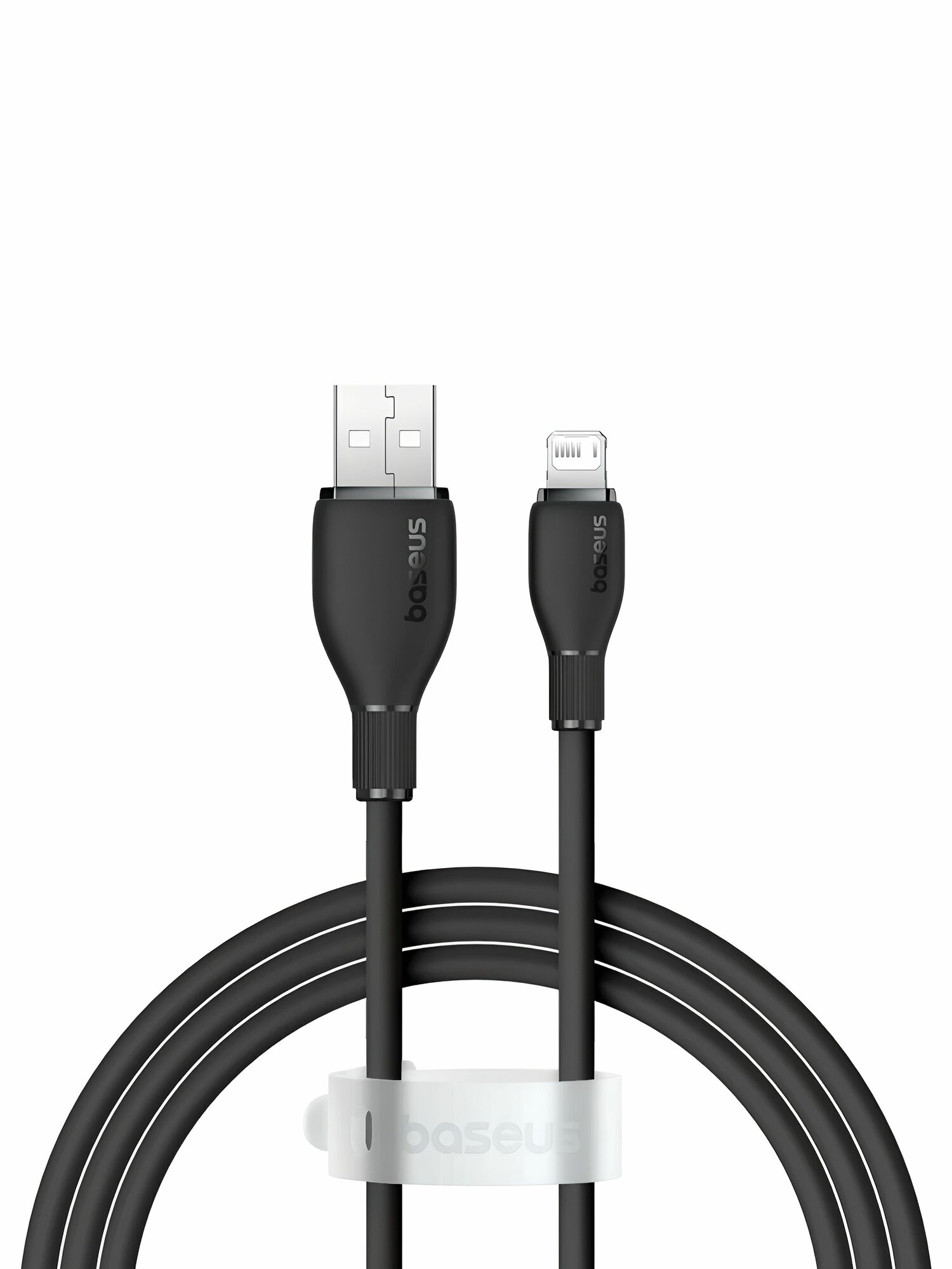 Baseus кабель для быстрой зарядки iPhone, lightning кабель USB, 1.2 м — фото 1