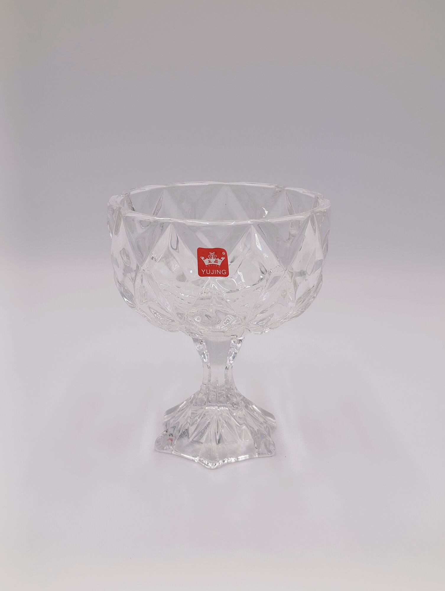 Креманка Happy Kitchen YPJ-7081-1, стекло, под хрусталь, для сервировки — фото 1