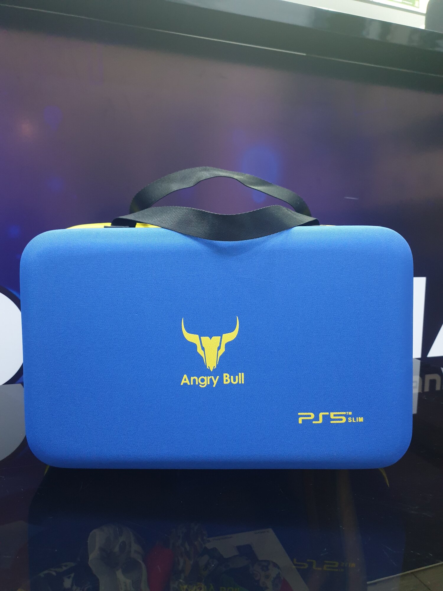 Сумка для консоли и геймпадов Playstation 5 slim противоударочная, водонепроницаемая