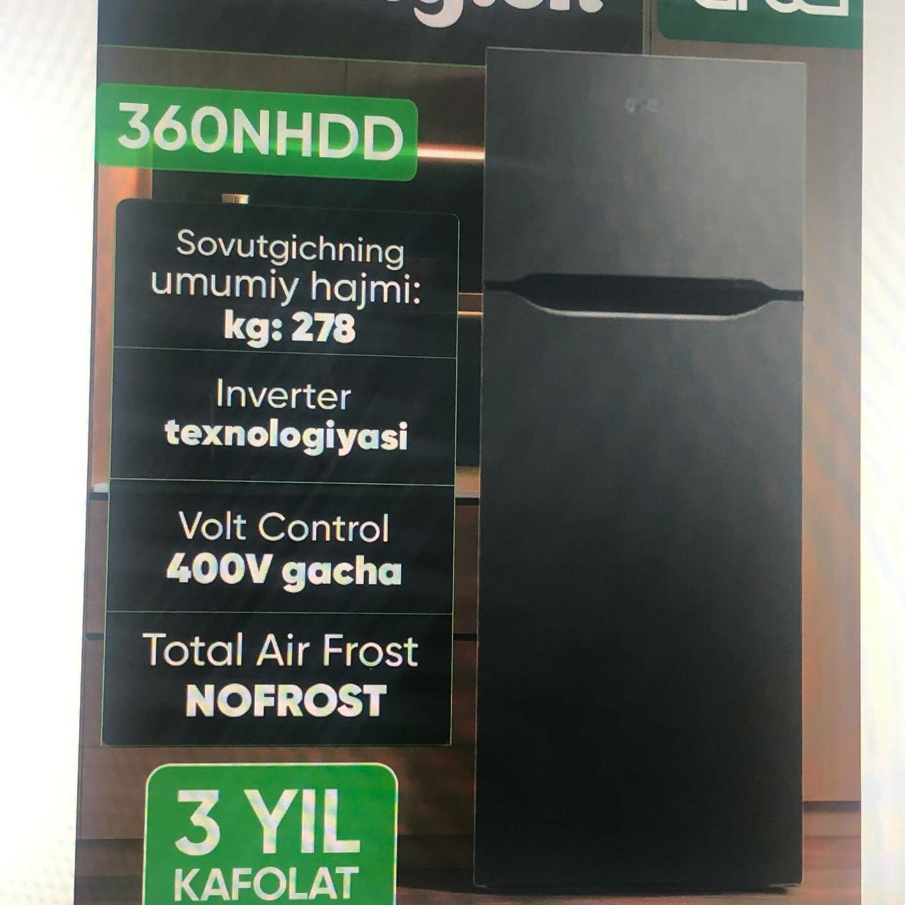 Artel Холодильник Artel 360NHDD Серый, 278 литров, система Total Air Frost