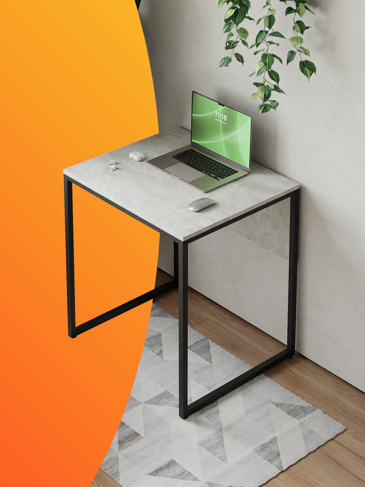 Стол компьютерный письменный для ноутбука 70х60х75 см