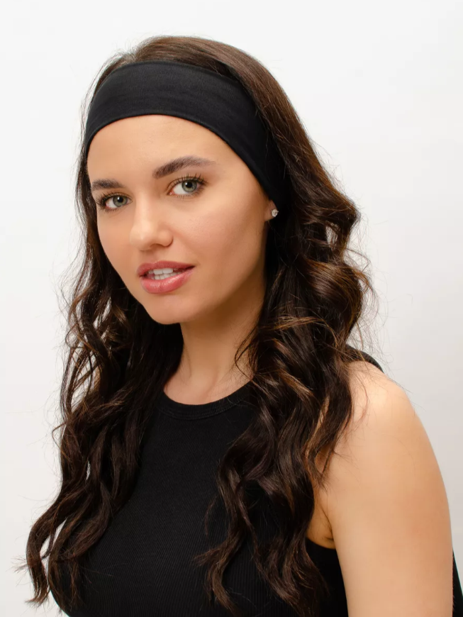 Спортивная повязка на голову, повязка для головы и волос, собирает волосы