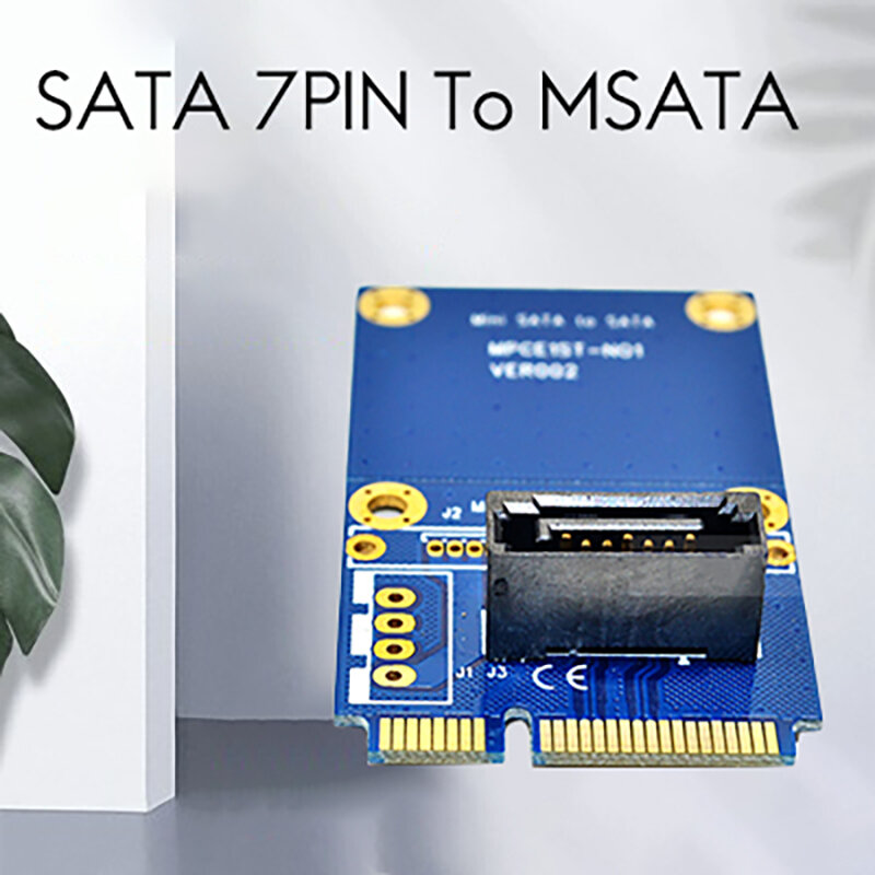 Любимец клиентов. Карта Адаптера MSATA SATA Mini SATA 7Контактная Карта SATA Mini PCIe