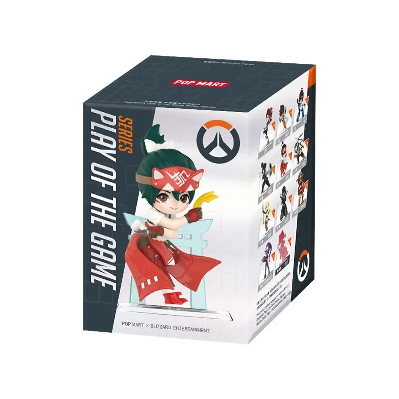 POP MART Overwatch Play of the Game Series фигурки A set of 10pcs