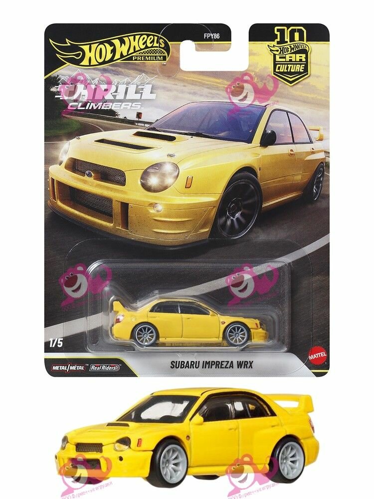 Машинка Mattel Hot Wheels 2026 FPY86 Car Culture -Subaru Impreza