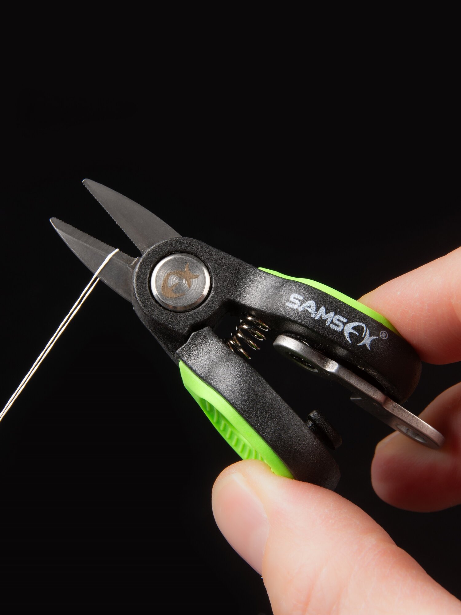 Ножницы рыболовные MINI, зеленый — фото 1