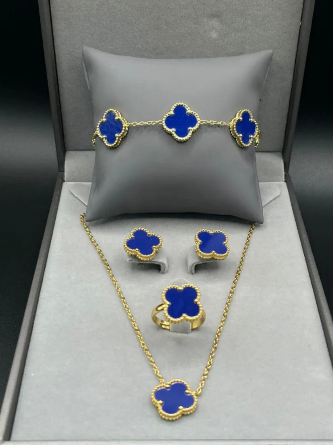 Комплект бижутерии, размер кольца: безразмерное — фото 1