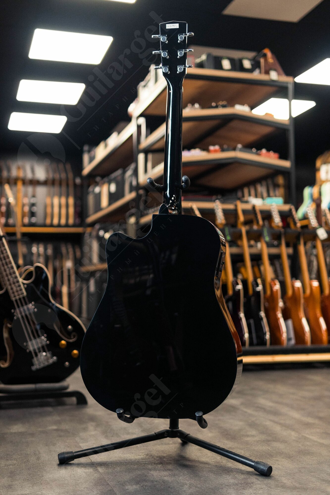 Электроакустическая гитара Cort Earth60CE-BK — фото 1