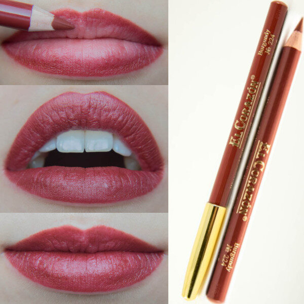 El Corazon Карандаш для губ №224 Burgundy