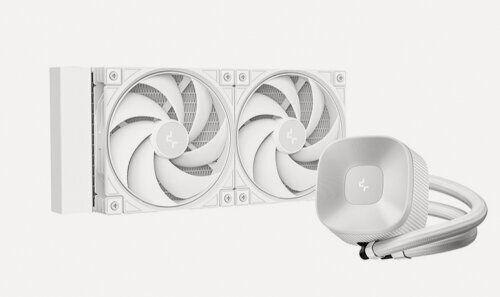 Изображение товара СВО для процессора Deepcool LE240 V2 PURE WHITE (R-LE240PURE-WHLNMD-G-1)