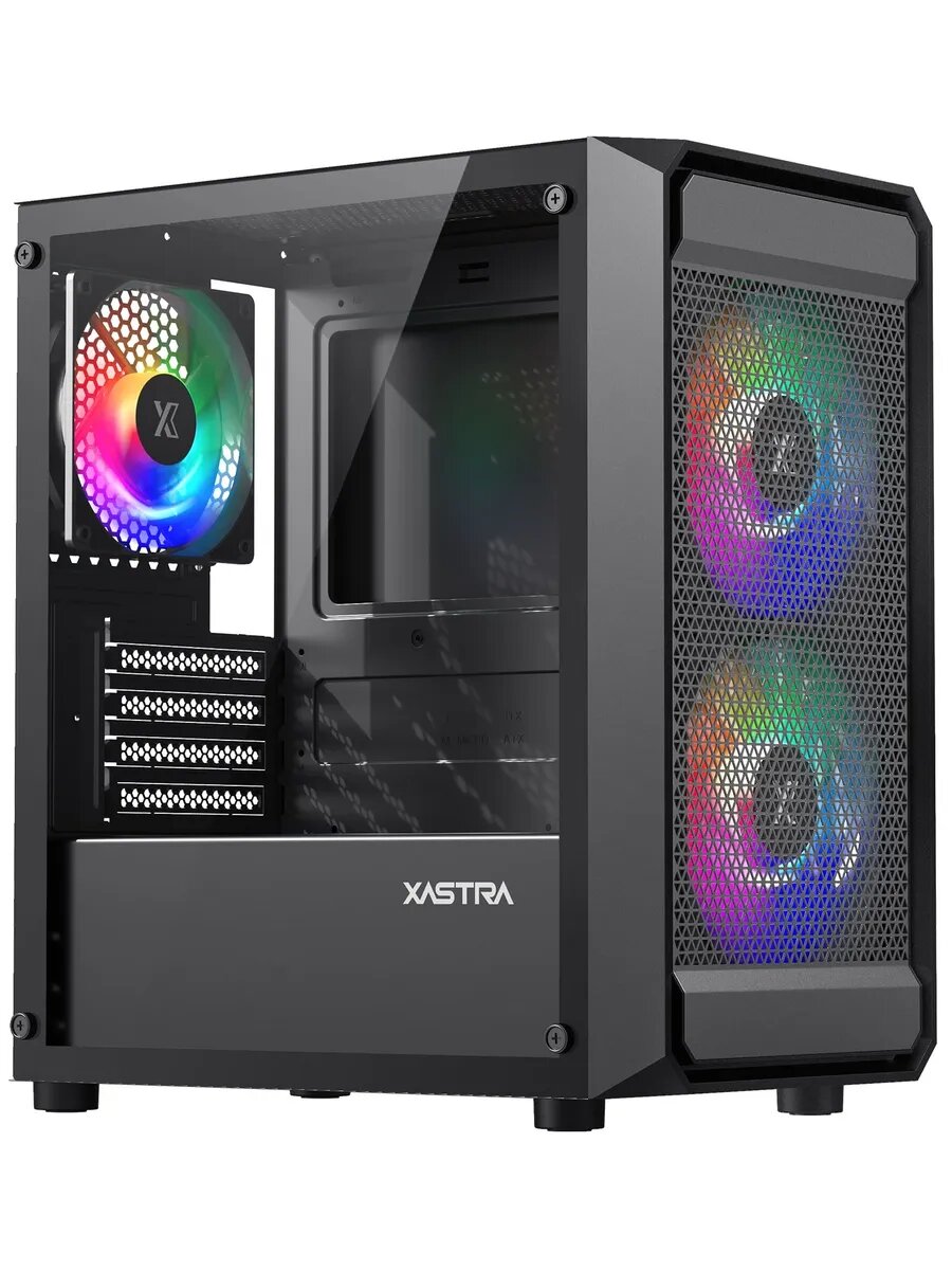 Корпус для ПК A303M 3ARGB 2x140mm A303M-2FC14A-1FC12A-D