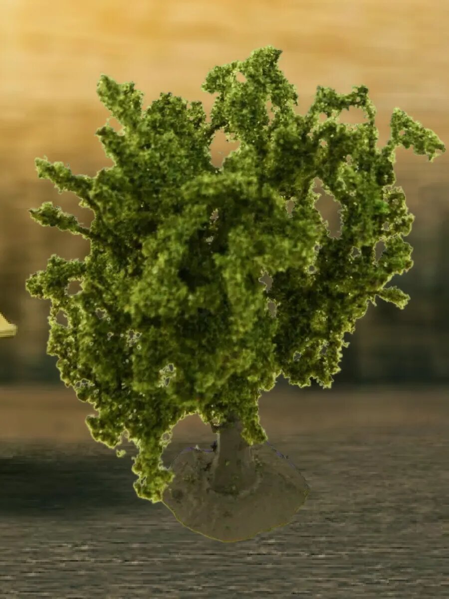 Модель дерево для диорам и тактических игр — фото 1