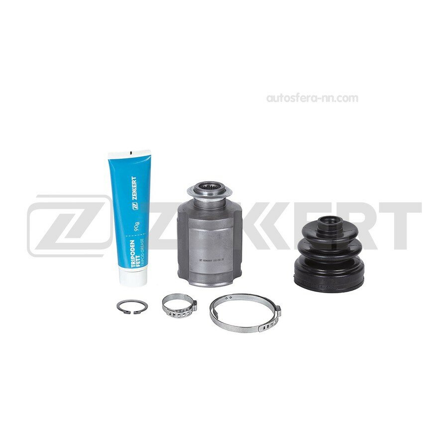 ZEKKERT GS5515 ШРУС внутрен. прав. Kia Sorento II 09- Hyundai Santa Fe III 12- Grand Santa Fe 13- АКПП/МКПП