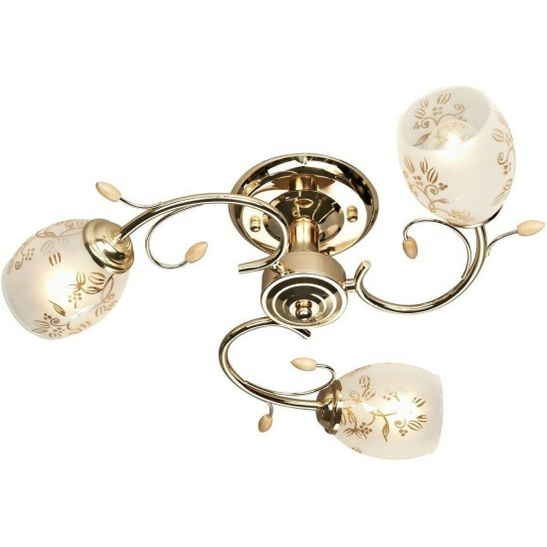 Люстра Velante 762-307-03 E14 120Вт 3 лампы для прихожей модерн Италия