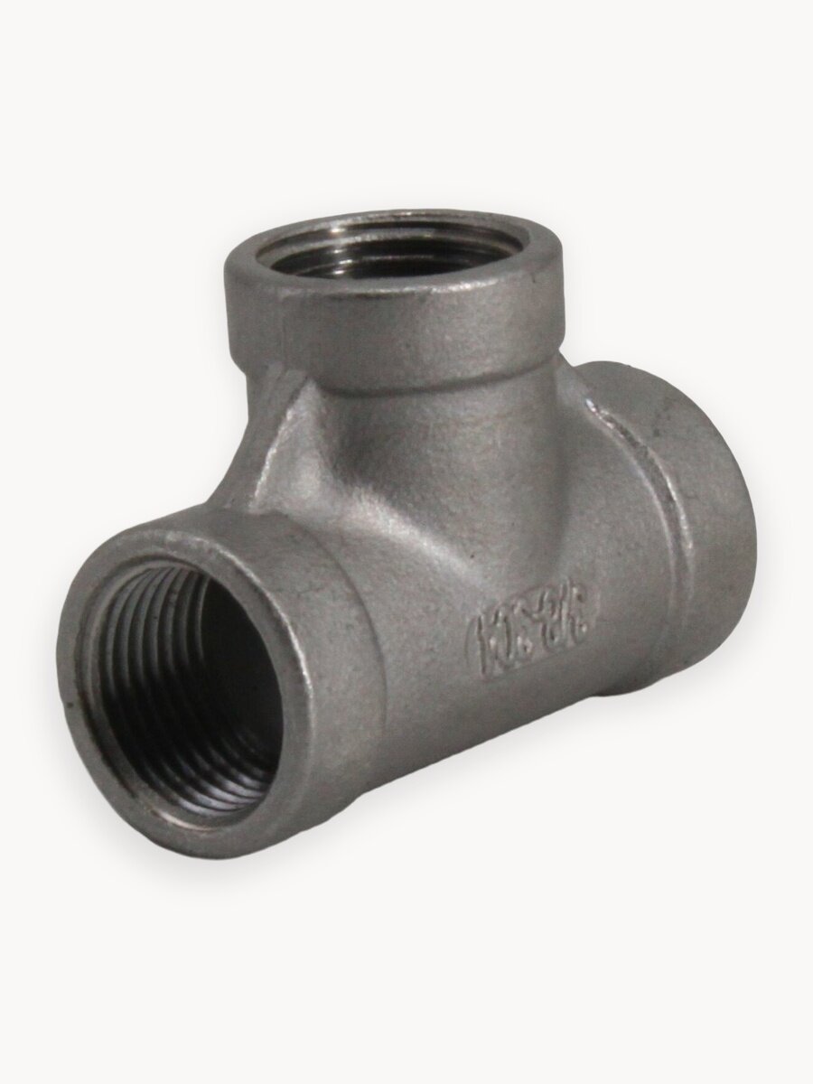 Newkey Тройник (вр) 3/8" дюйма (ДУ 10), нержавейка AISI 304