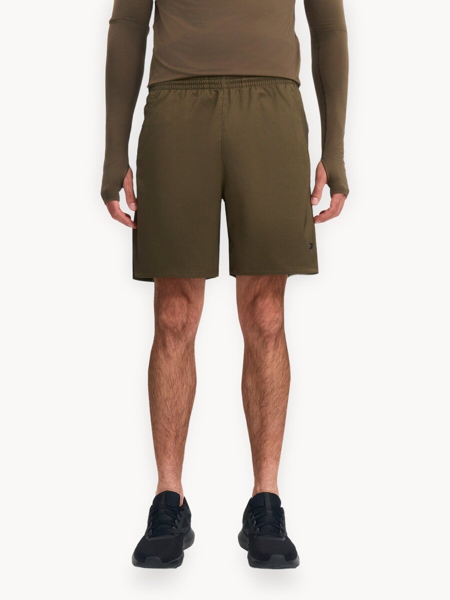 Шорты Reebok Athlete Strength Short, размер XL INT, темно-зеленый