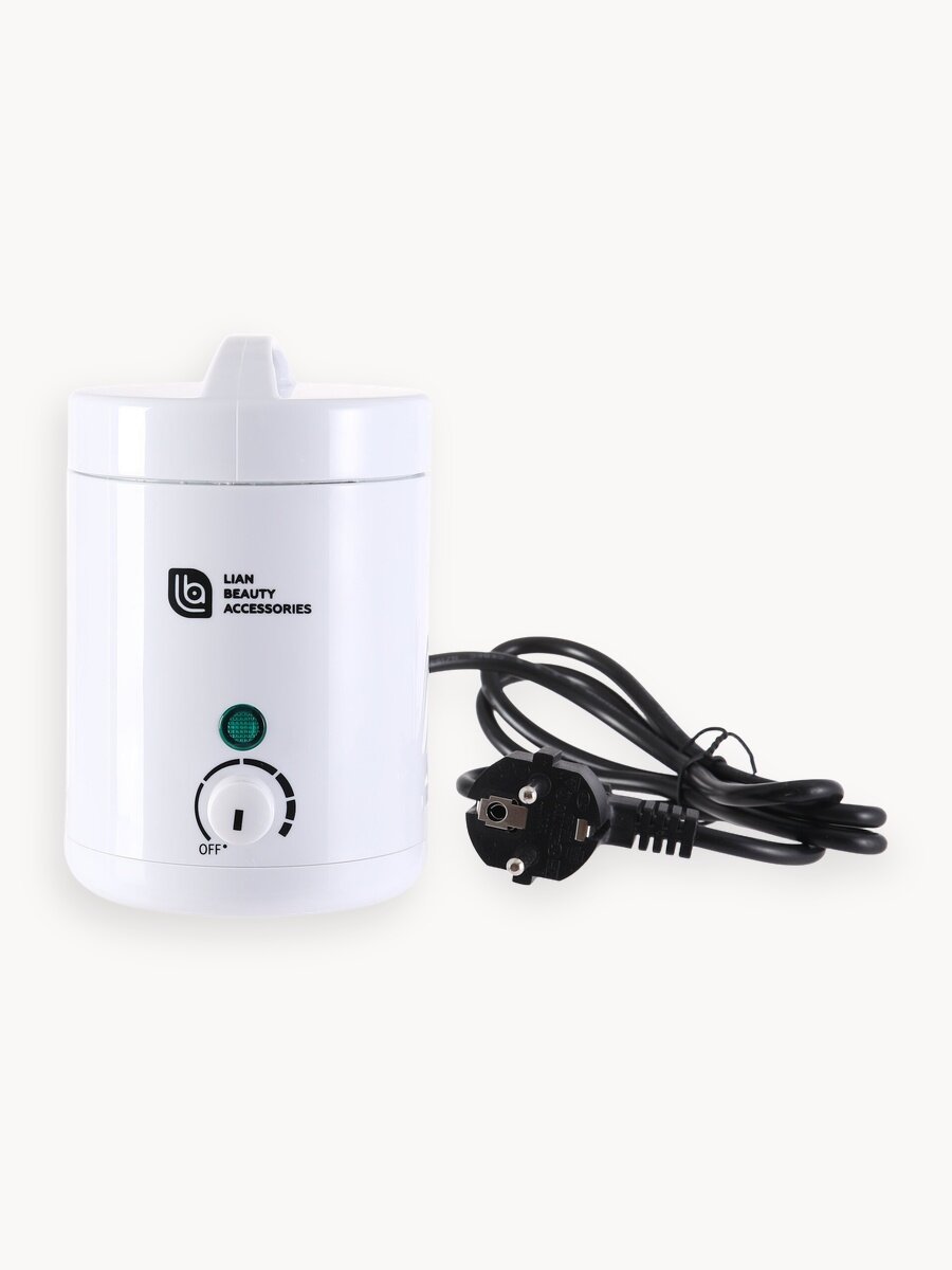 Баночный мини-воскоплав 120мл для депиляции Lian Beauty Accessories, Разогреватель воска
