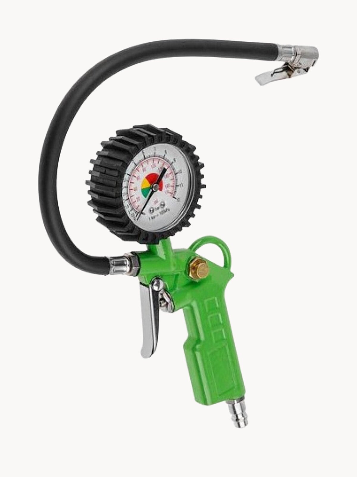 Пистолет для подкачки шин ECO TIG-1 с манометром (боковой манометр)
