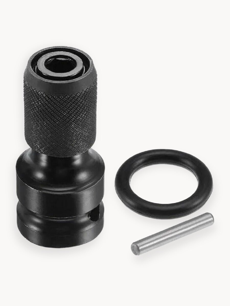 Адаптер для гайковерта на патрон / Адаптер для бит / Переходник 1/2 на биту ударный / насадки для гайковерта