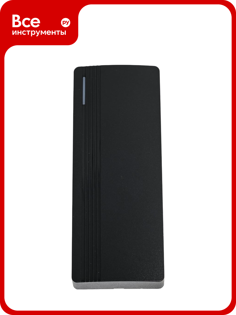 Комбинированный считыватель Novicam EM-Marin Mifare для СКУД XR11W. Подойдёт к любому контроллеру с поддержкой Wiegand-34. Световая и звуковая индикация. Всепогодное исполнение 4006