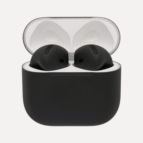 Изображение товара Наушники Apple AirPods 4, чёрные, беспроводные, 30 ч работы, без шумоподавления