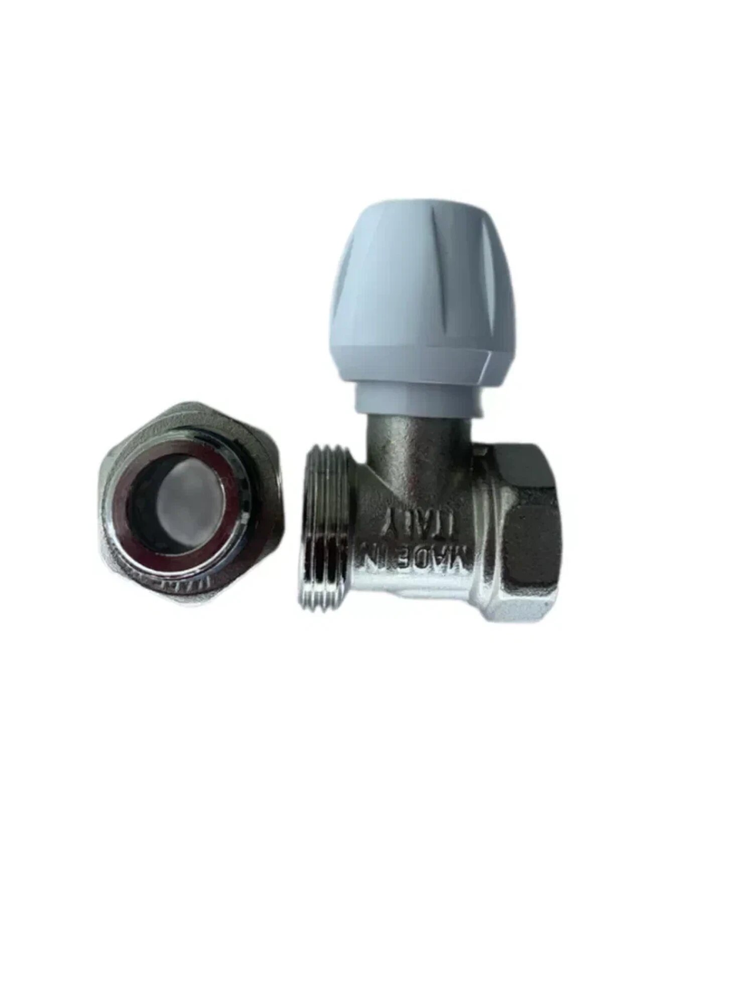 Вентиль для радиатора 1/2" Антипротечка подающий 82813AD06 940 — фото 1